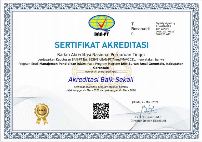 Selamat dan Sukses Kepada Program Magister S2 Manajemen Pendidikan Islam