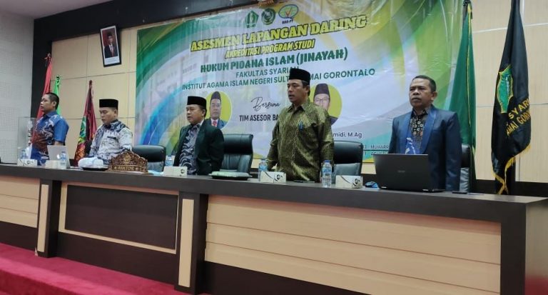 Asesmen Lapangan Prodi HPI Fakultas Syariah IAIN Sultan Amai Gorontalo