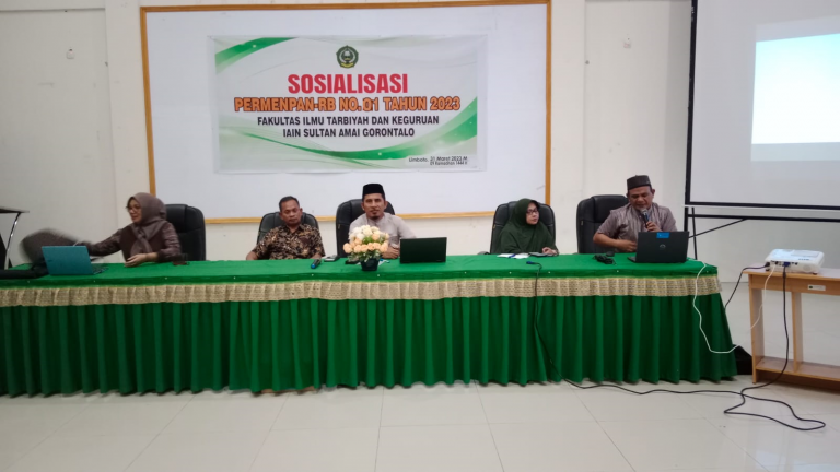Sosialisasi Permenpan RB Nomor 01 Tahun 2023
