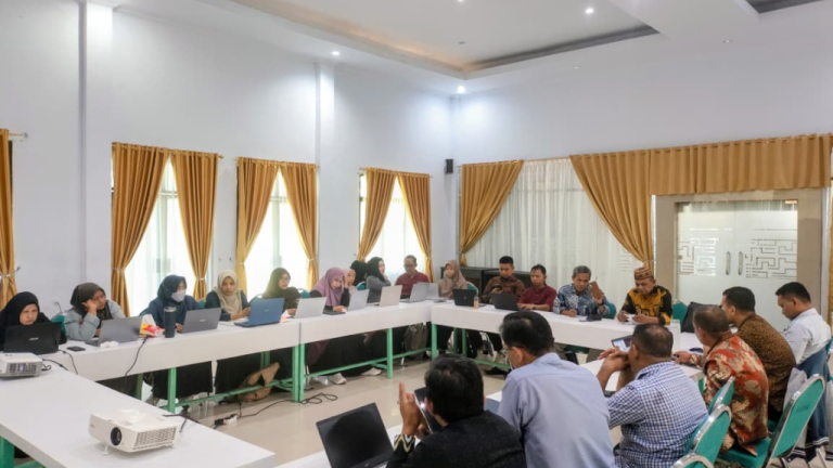 LPM IAIN Sultan Amai Gorontalo Gelar Koordinasi Percepatan Finalisasi Borang Akreditasi Prodi