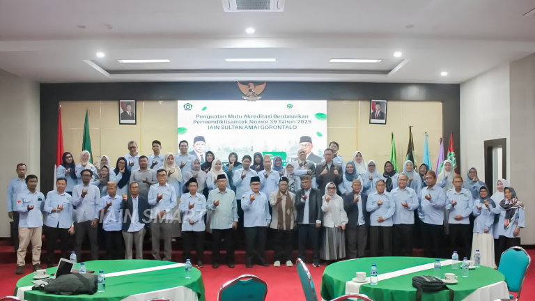 LPM IAIN Sultan Amai Gorontalo Perkuat Kesiapan Akreditasi melalui Sosialisasi Permendiktisaintek Nomor 39 Tahun 2025 dan SAPTO 2.0