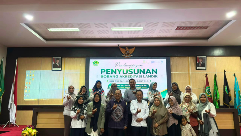 LPM UIN Sultan Amai Gorontalo Mendampingi Penyusunan Borang Akreditasi LAMDIK, Hadirkan Ketua Majelis Akreditasi LAMDIK untuk Perkuat Kesiapan Program Studi
