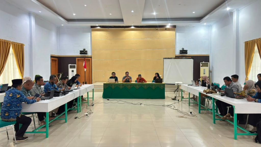 LPM UIN Sultan Amai Gorontalo Mendampingi Penginputan Kurikulum OBE dan Sinkronisasi CPL pada Aplikasi SIAK