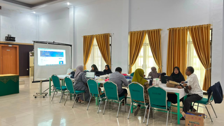 LPM UIN Sultan Amai Gorontalo Mendampingi Finalisasi Penyusunan Borang Akreditasi Program Studi Tadris Bahasa Inggris