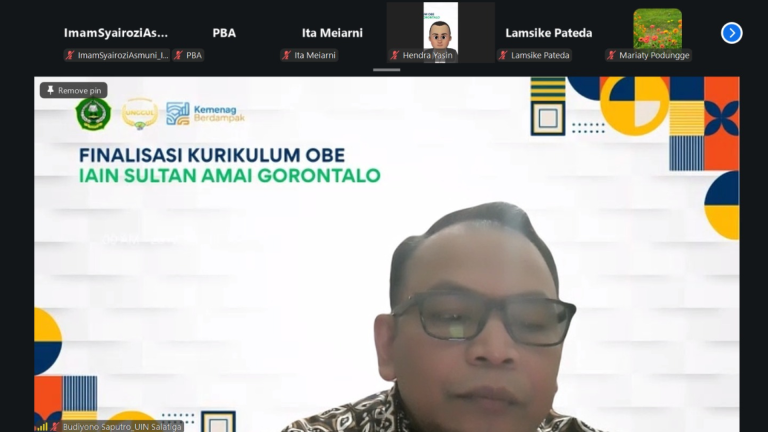 LPM UIN Sultan Amai Gorontalo Mendampingi Finalisasi Kurikulum OBE, Perkuat Implementasi Pembelajaran Berorientasi Luaran
