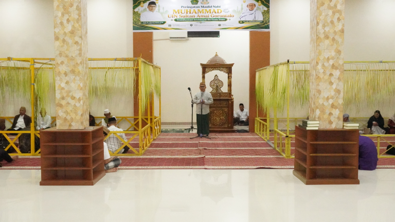 LPM UIN Sultan Amai Gorontalo Berpartisipasi dalam Peringatan Maulid Nabi Muhammad SAW 1448 Hijriah